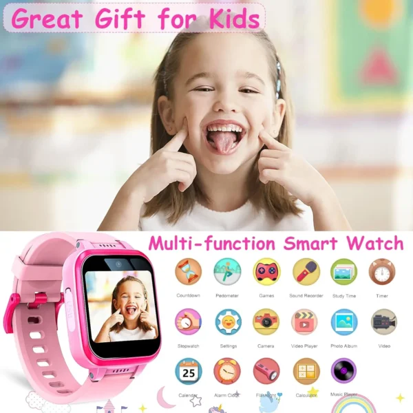 Kids Smart Watch with 90°Rotatable Camera