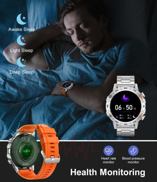 New1.39" Bluetooth Call Smart Watch - Image 4