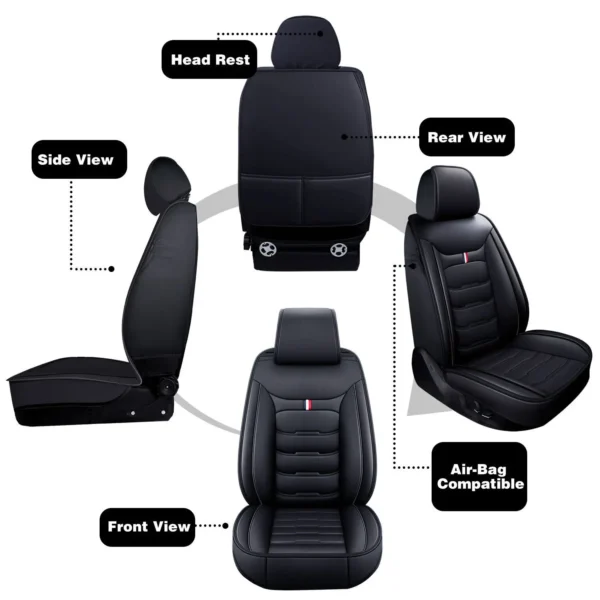 Full Set 5-Seat Protector Cushion For Cadillac - Image 5