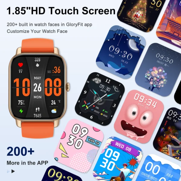 1.85" Smartwatch for IP68 Waterproof - Image 3