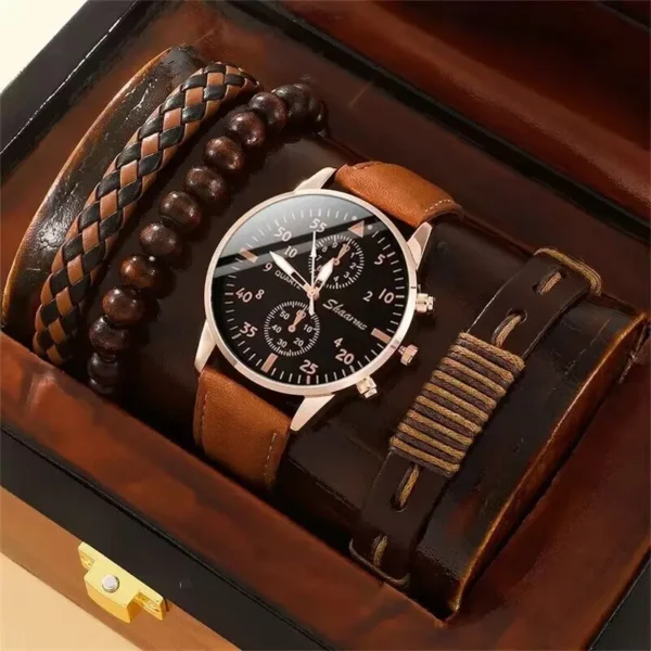 5PCS Set Fashion Mens Sports Watches - Image 6