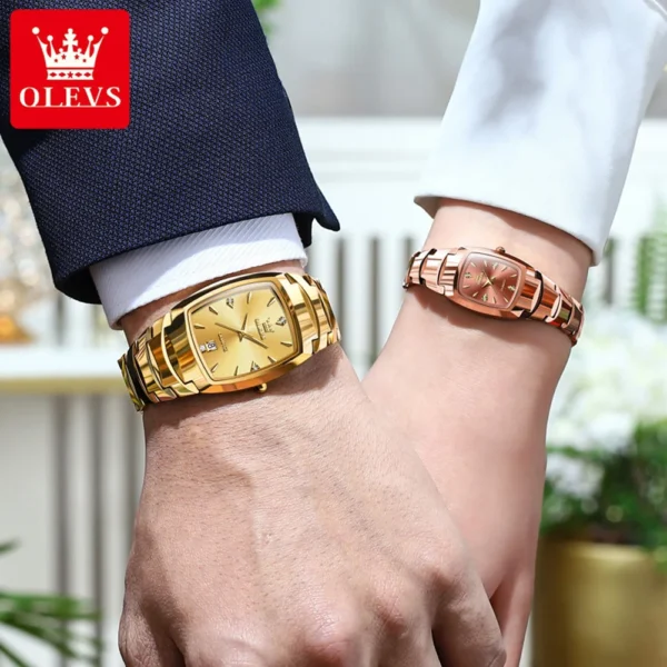 Original Couple Quartz Watch Fashion Luxury - Image 3