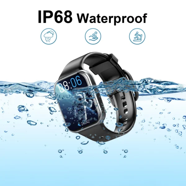 Nerunsa Smart Watch, 1.69" HD Touch Screen - Image 6