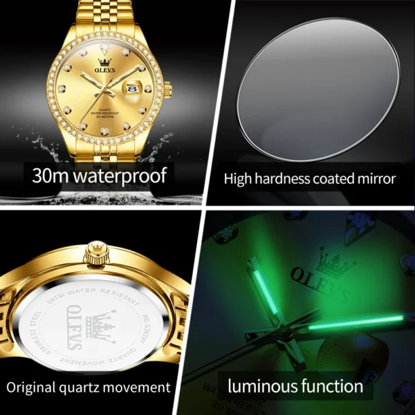 Couple Watch Luxury Brand Original Quartz - Image 5