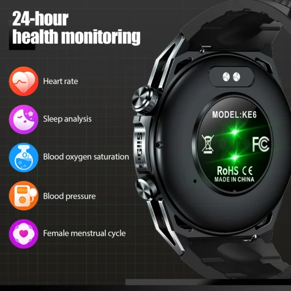 Smart Watch KE6 1.43" AMOLED Display - Image 2