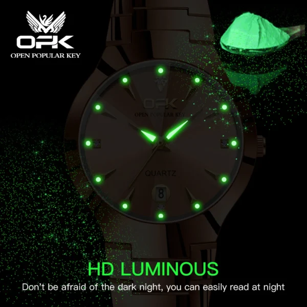 Luminous Fashionable Quartz Wristwatch - Image 5