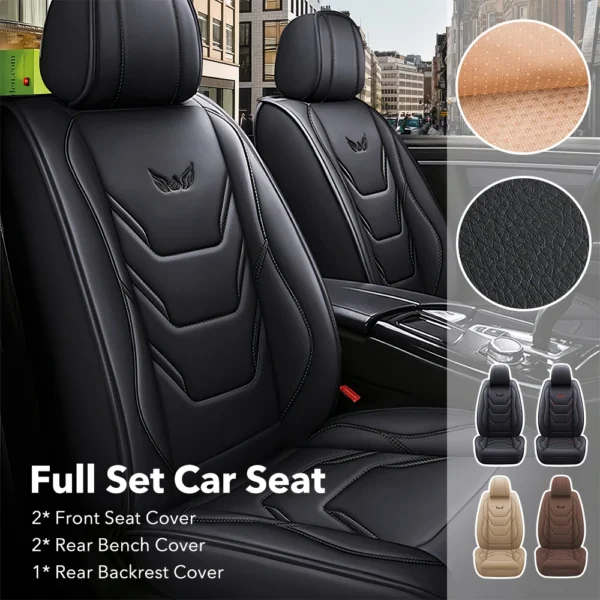 Full Set Car Seat Covers 5 Seats - Image 2