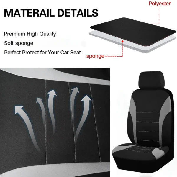 AUTO PLUS Car Seat Covers Universal Size - Image 2