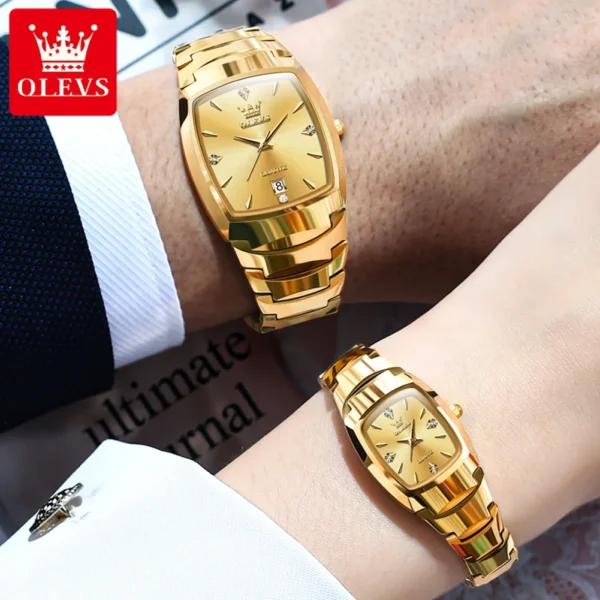 Original Couple Quartz Watch Fashion Luxury - Image 2