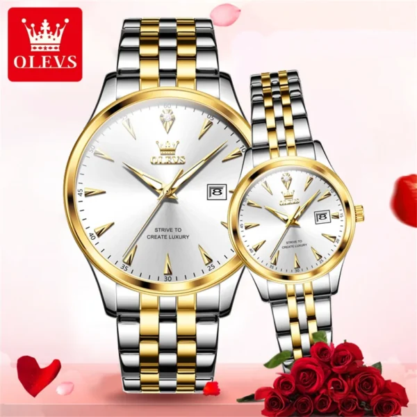 Couple Watches Casual Fashion Original Quartz - Image 3