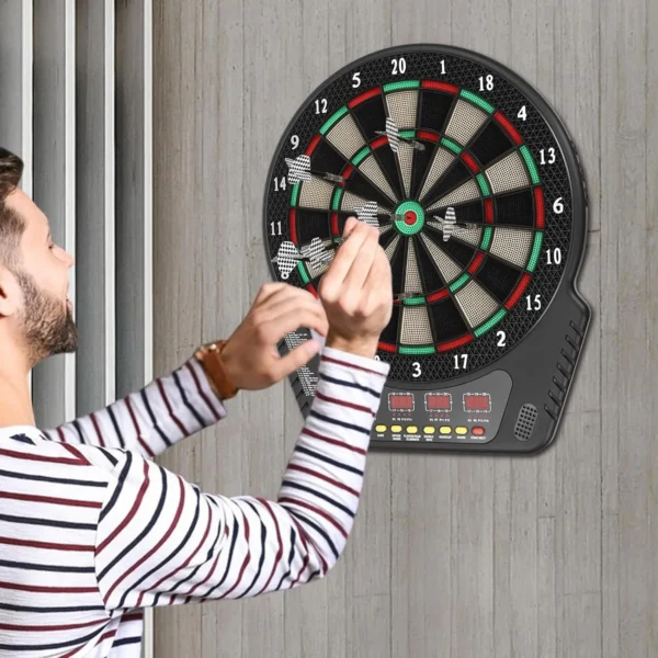 Electronic Dartboard with 6 Arrows - Image 3