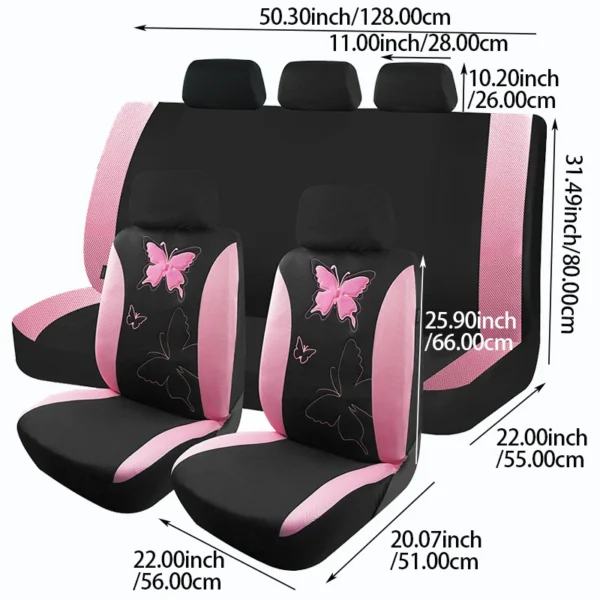 Embroidery Car Seat Covers - Image 4