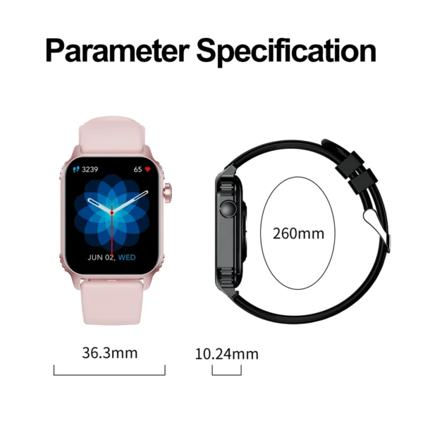 1.85"Smartwatch for Men Women (Answer/Make Call) - Image 5