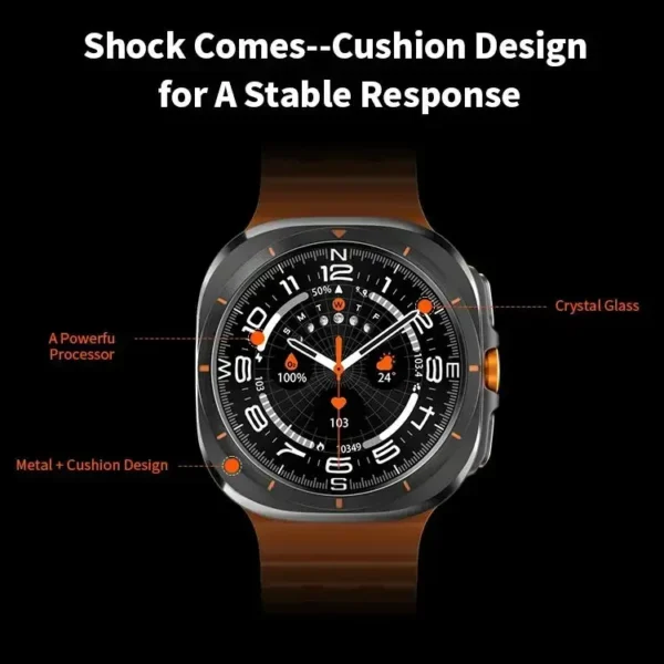 Smartwatch for Men Women 1.43" AMOLED Screen SpO2 - Image 2