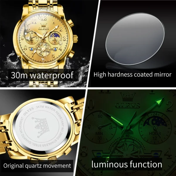 Flywheel Design Luxury Couple Watch - Image 5