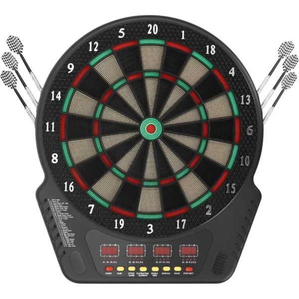 Electronic Dartboard with 6 Arrows - Image 2