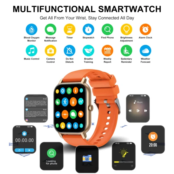 1.85" Smartwatch for IP68 Waterproof - Image 4