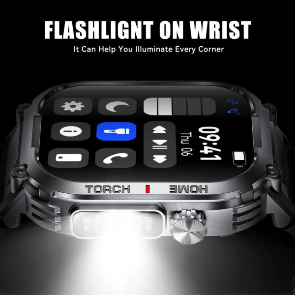 Smart Watch Men 3ATM Waterproof 2.02" - Image 4