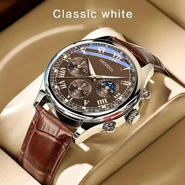 Men's Luxury Belt Fashion Quartz Watch - Image 2