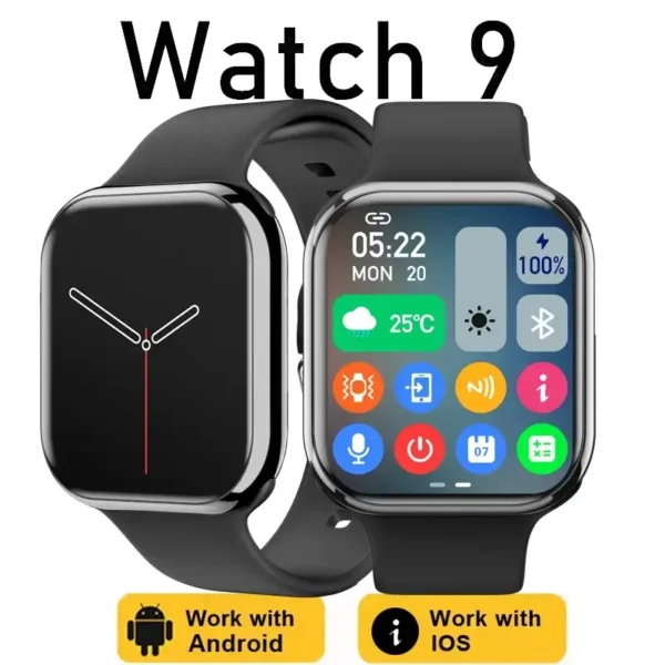 Smart Watch Series 9 Men Blood Pressure BT Call NFC