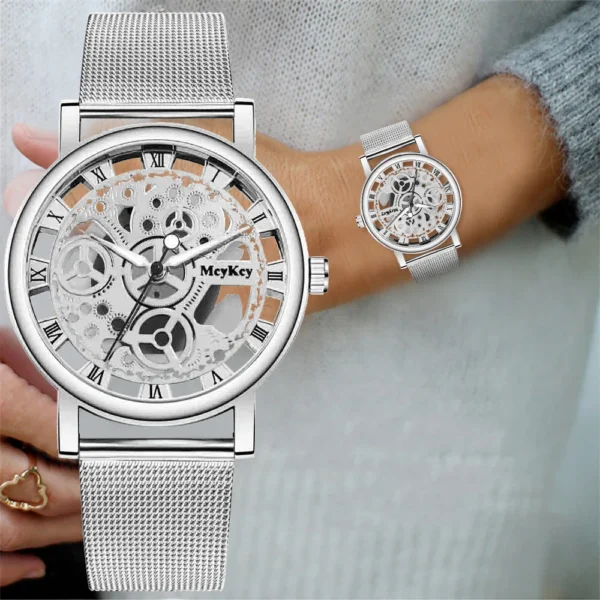 Women Gold Luxury Casual Quartz Watch