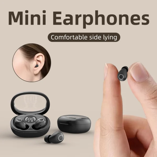 Tiny Earbuds Hidden Headphones - Image 3