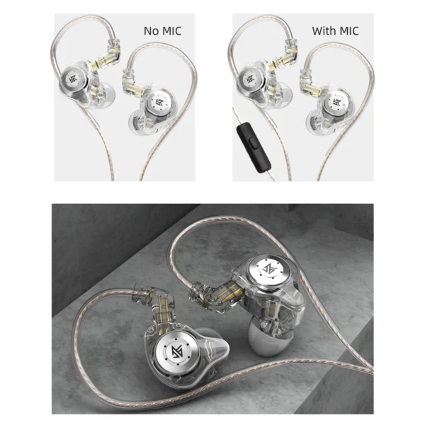 Dual Magnetic Dynamic Unit Earphone Shock Bass - Image 3