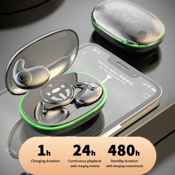 Invisible Sleep Earphones Wireless Bluetooth 5.3 - Image 5