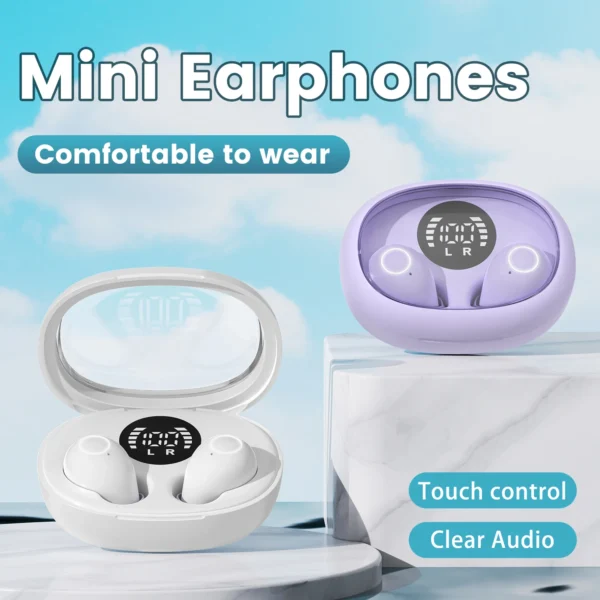 Tiny Earbuds Hidden Headphones - Image 4