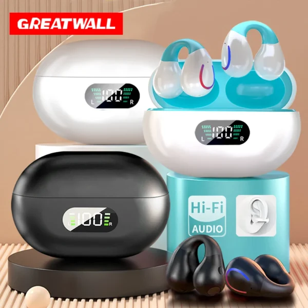 Wireless Bluetooth Earphones Earhook HIFI