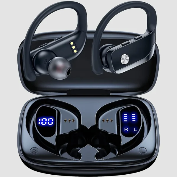 48hrs Play Back Sport Earphones with LED Display - Image 2