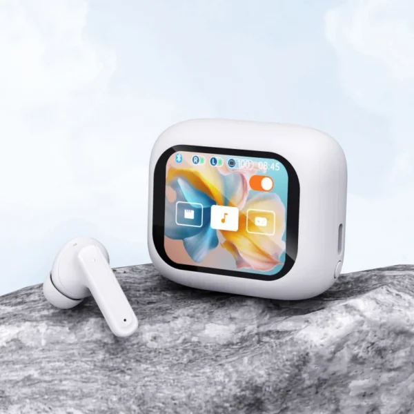 Smart Touch Screen Wireless Earbuds - Image 3